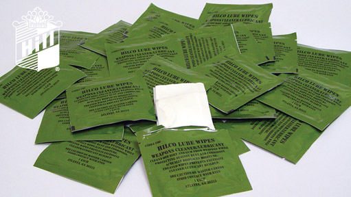 Hilco Lube Packet Wipes #3884-100 Hill Manufacturing Company hillmfg.com